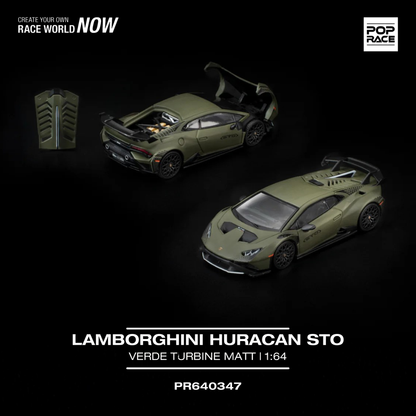 Lamborghini Huracan STO - Verde Turbine Matt (PRE ORDEN)