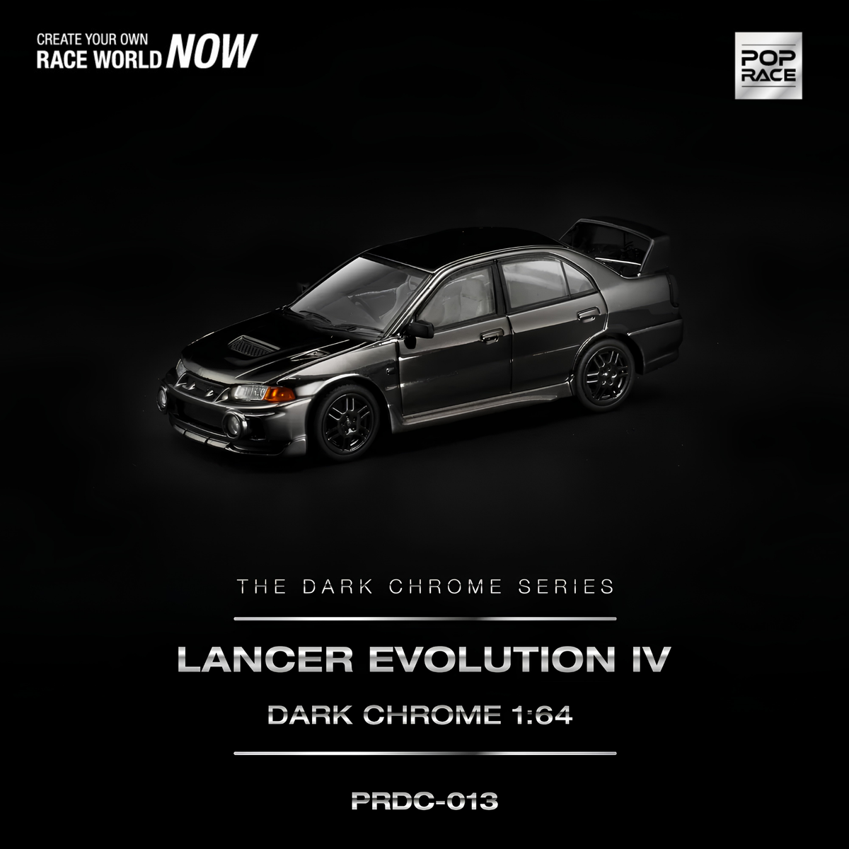 LANCER EVOLUTION IV - DARK CHROME (PRE ORDEN)