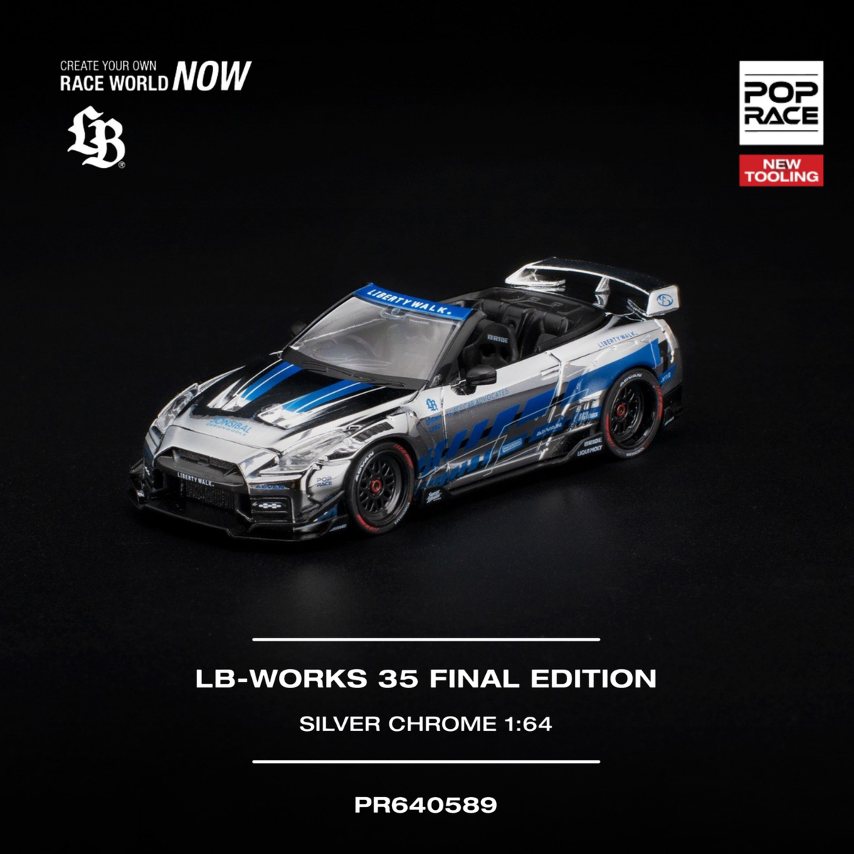 LB-WORKS 35 FINAL EDITION SILVER CHROME (PRE ORDEN)