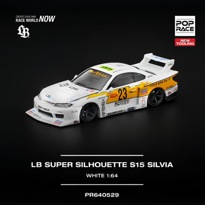 LB Super Silhouette S15 Silvia - White (PRE ORDEN)