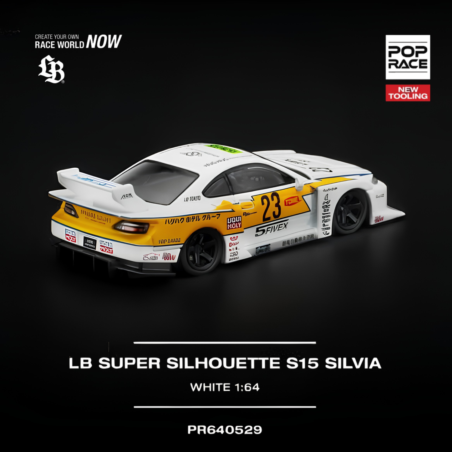 LB Super Silhouette S15 Silvia - White (PRE ORDEN)