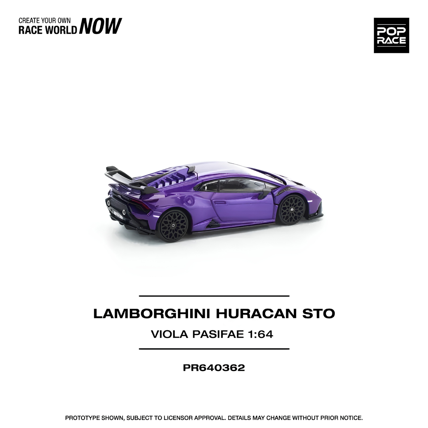 Lamborguni Huracan STO Viola Pasifae - (PRE ORDEN)