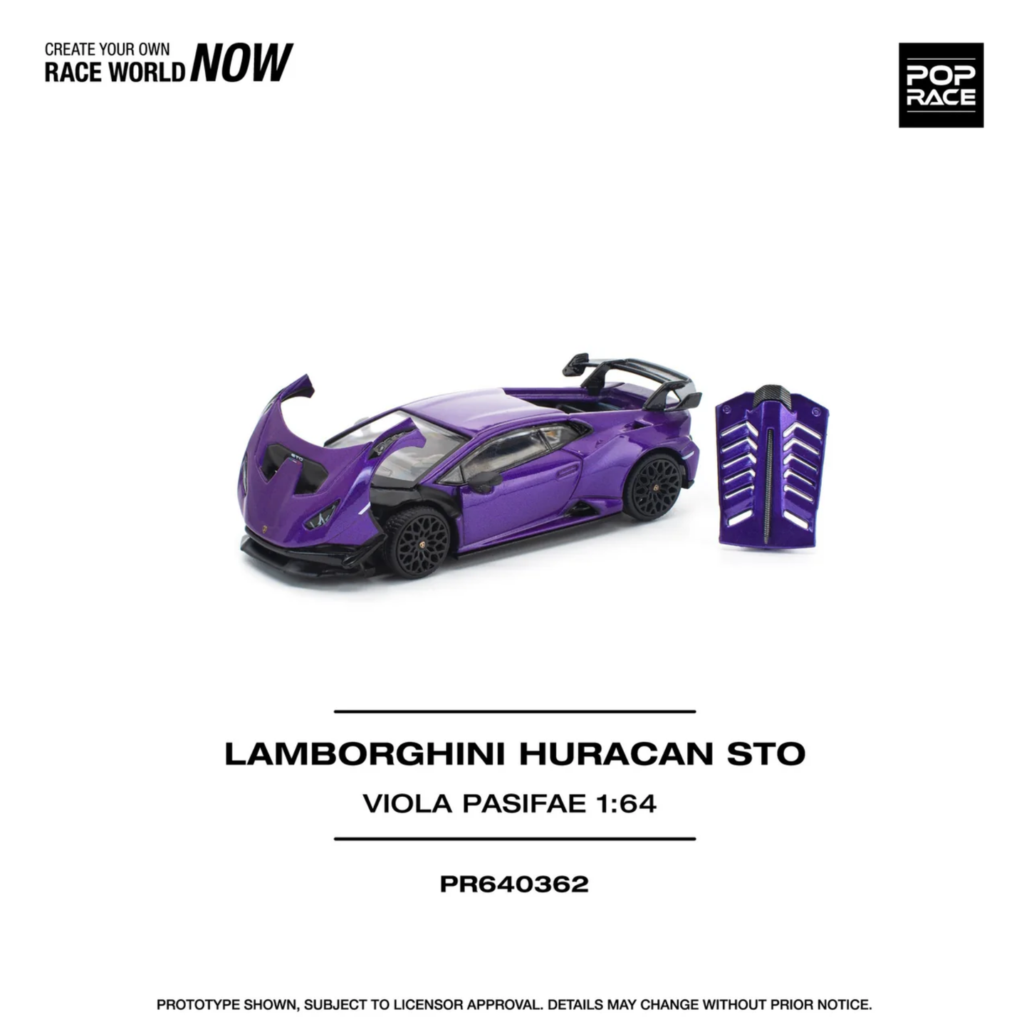 Lamborguni Huracan STO Viola Pasifae - (PRE ORDEN)