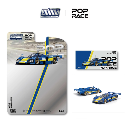 Mazda 787B Racing - Blue Yellow Enigma Exclusive (PRE ORDEN)