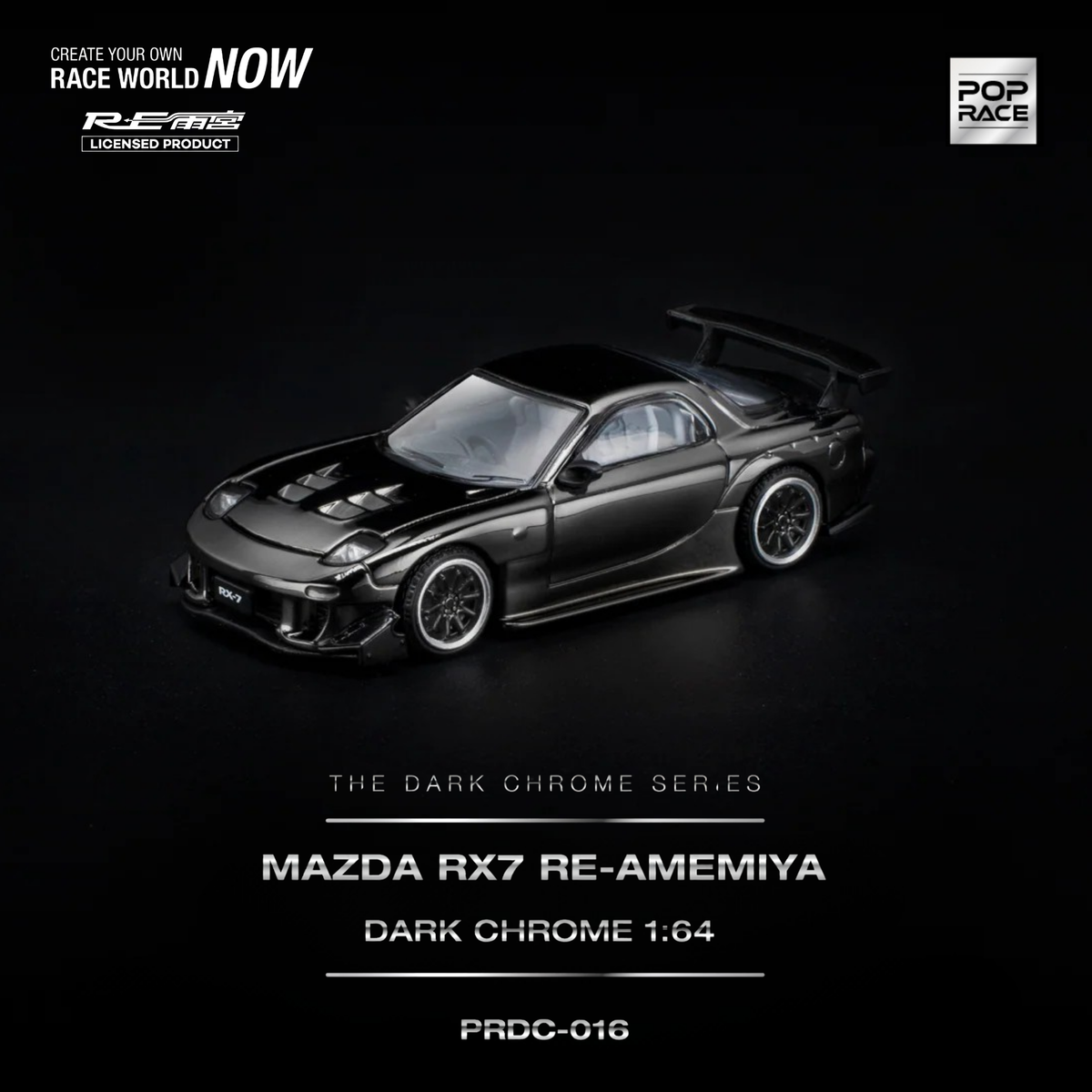 MAZDA RX-7 RE-AMEMIYA DARK CHROME (PRE ORDEN)