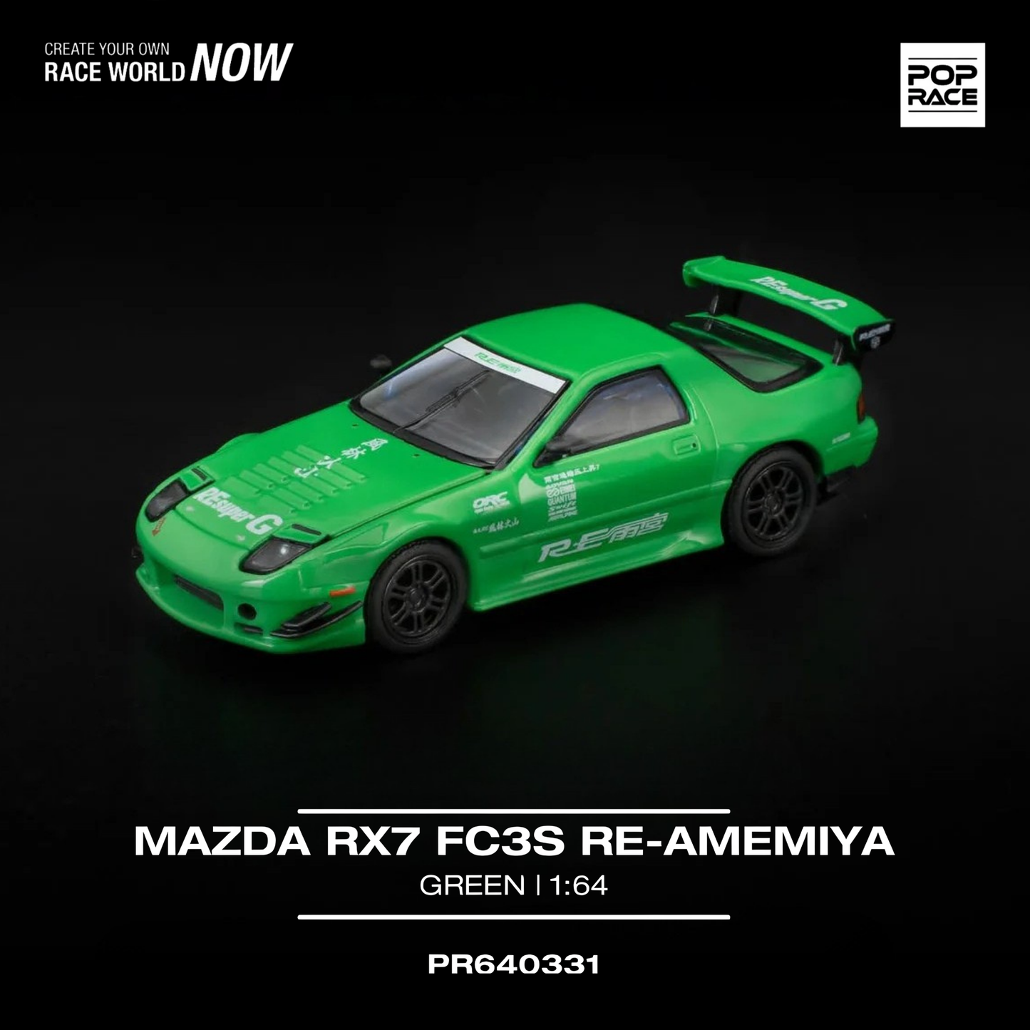 Mazda RX7 FC3S Re-Amemiya - Green (PRE ORDEN)