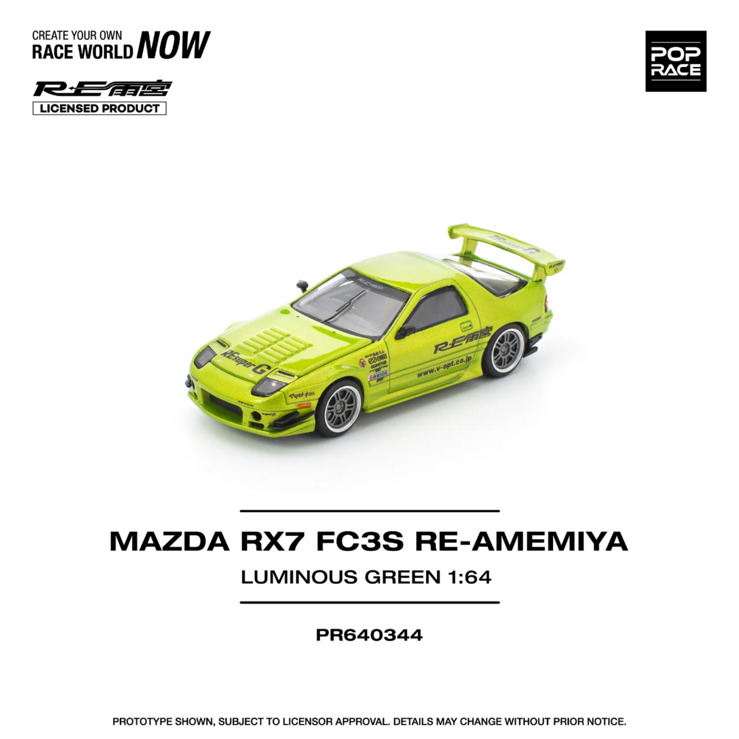 Mazda RX7 FC3S Re-Amemiya Luminous Green - (PRE ORDEN)