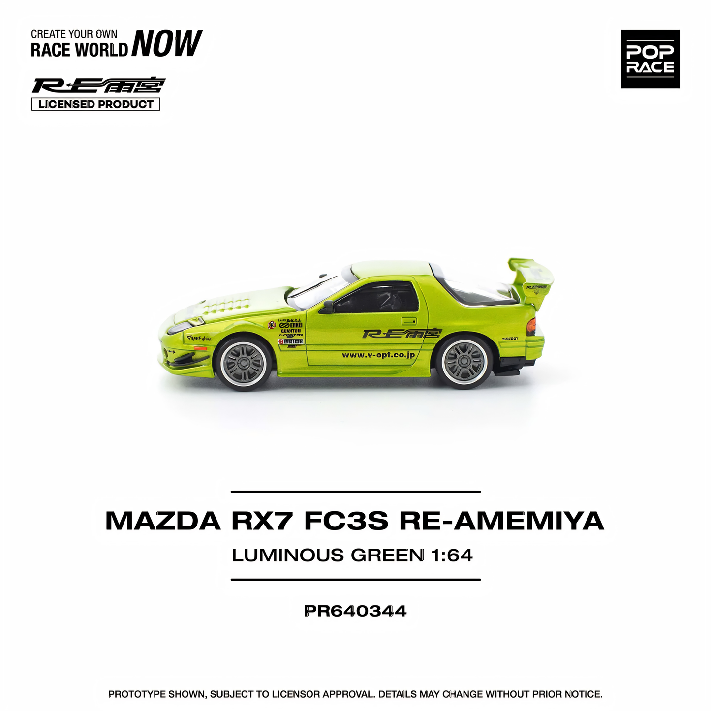 Mazda RX7 FC3S Re-Amemiya Luminous Green - (PRE ORDEN)