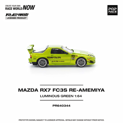 Mazda RX7 FC3S Re-Amemiya Luminous Green - (PRE ORDEN)