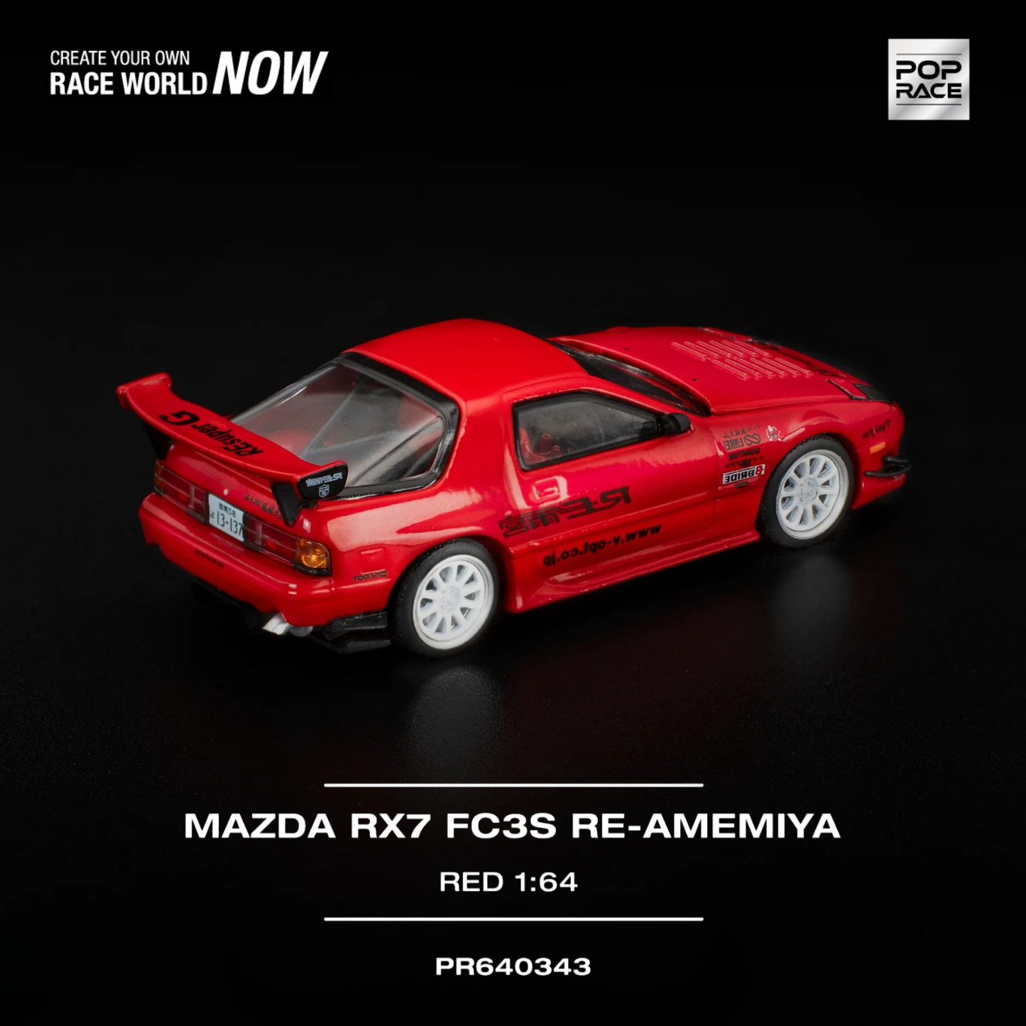 Mazda RX7 FC3S RE - Amemiya Red (PRE ORDEN)