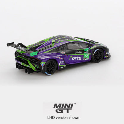 Lamborghini Huracán GT3 EVO2 #78 Forte Racing 2024 - Mini GT (PRE ORDEN)