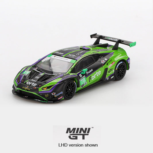 Lamborghini Huracán GT3 EVO2 #78 Forte Racing 2024 - Mini GT (PRE ORDEN)