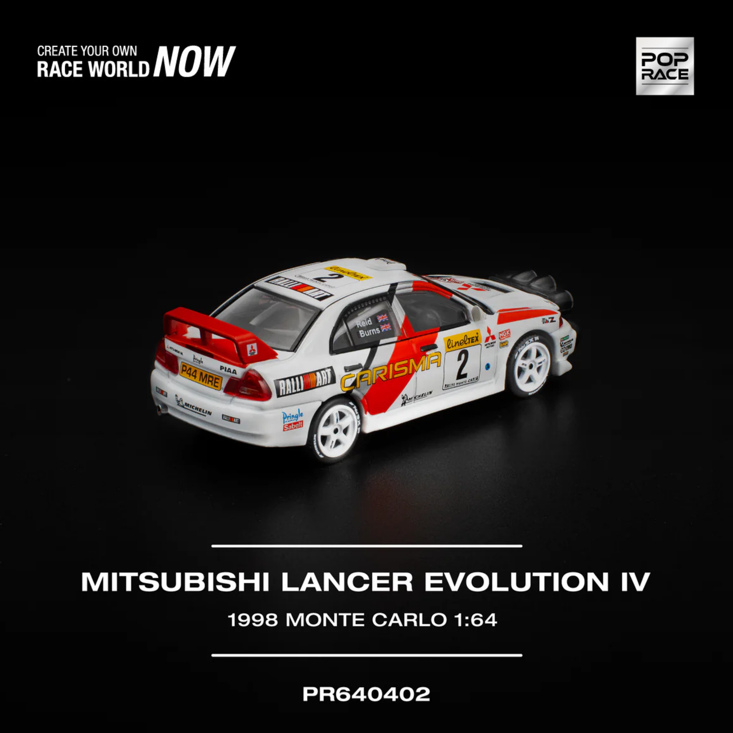 Mitsubishi Lancer Evolution IV 1998 - Monte Carlo Rally (PRE ORDEN)