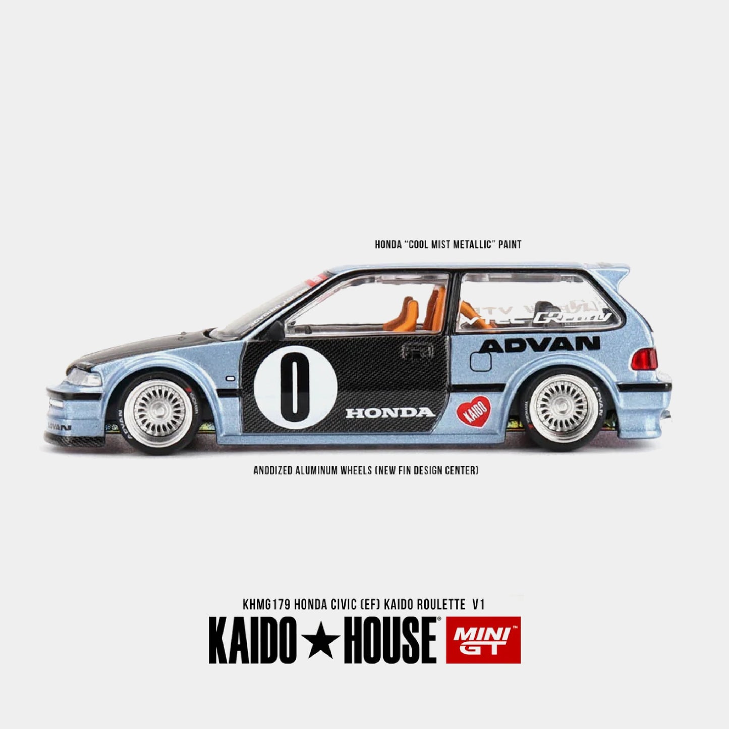 Honda Civic (EF)  - Mini GT x Kaido House (PRE ORDEN)