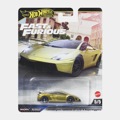 Rápido y Furisio MIx 4 2025 - Hot Wheels Premium (PRE ORDEN)