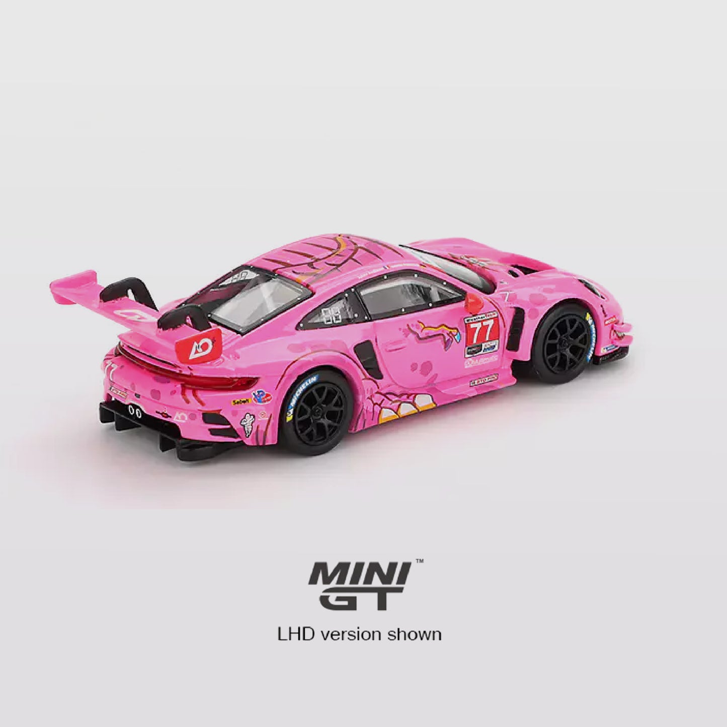 Porsche 911 GT3 R #77 AO Racing 2024 IMSA - Mini GT (PRE ORDEN)