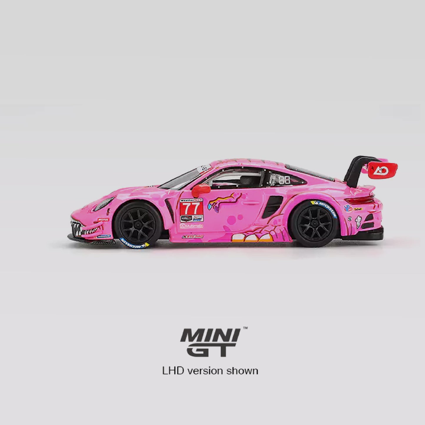 Porsche 911 GT3 R #77 AO Racing 2024 IMSA - Mini GT (PRE ORDEN)