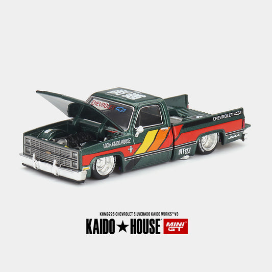Chevy Silverado Kaido Works V3 - Mini GT x Kaido House (PRE ORDEN)