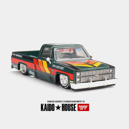 Chevy Silverado Kaido Works V3 - Mini GT x Kaido House (PRE ORDEN)