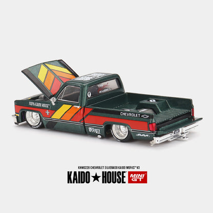 Chevy Silverado Kaido Works V3 - Mini GT x Kaido House (PRE ORDEN)