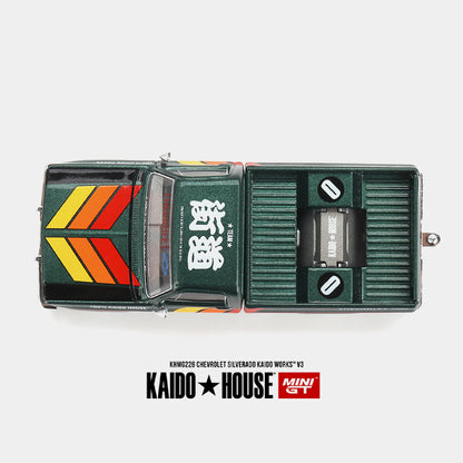 Chevy Silverado Kaido Works V3 - Mini GT x Kaido House (PRE ORDEN)
