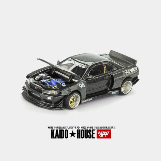 Nissan Skyline GT-R (R34) Kaido Works V2 Aero Shinjuku v2 (PRE ORDEN)
