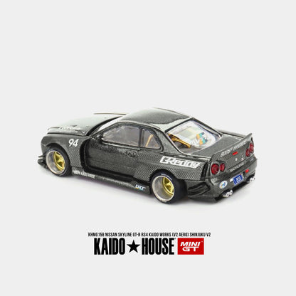 Nissan Skyline GT-R (R34) Kaido Works V2 Aero Shinjuku v2 (PRE ORDEN)