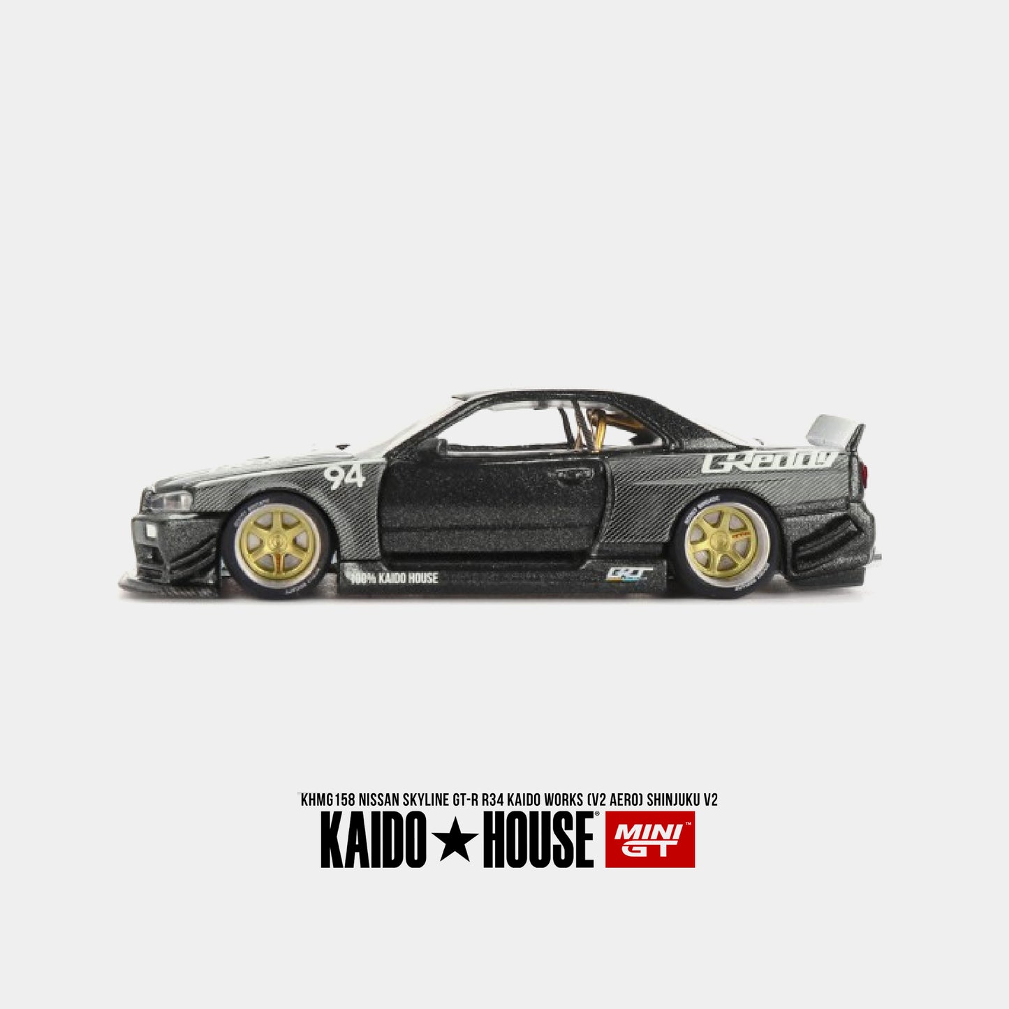 Nissan Skyline GT-R (R34) Kaido Works V2 Aero Shinjuku v2 (PRE ORDEN)