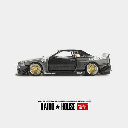 Nissan Skyline GT-R (R34) Kaido Works V2 Aero Shinjuku v2 (PRE ORDEN)