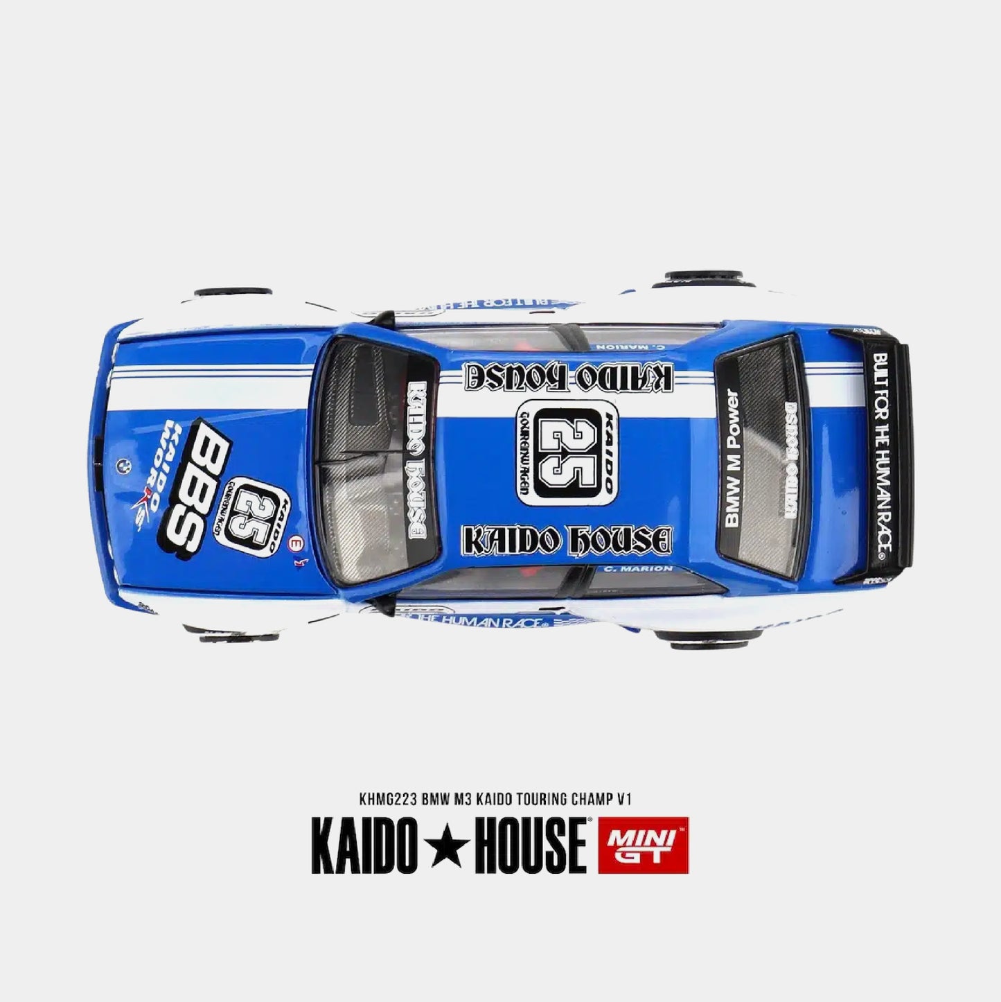 BMW M3 Kaido Touring Champ V1  - Mini GT x Kaido House (PRE ORDEN)