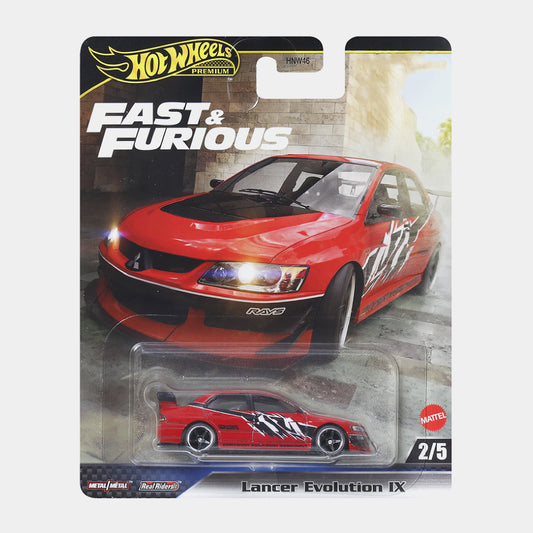 Lancer Evo IX Rápido y Furioso Hot Wheels