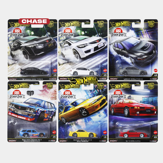 Ronin Run Car Culture Mix  - Hot Wheels Premium (PRE ORDEN)