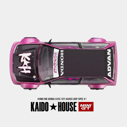 Honda Civic EF - Kaido Loop Spec V1  - Mini GT x Kaido House (PRE ORDEN)
