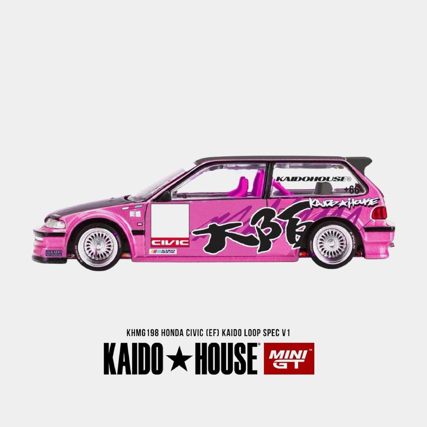 Honda Civic EF - Kaido Loop Spec V1  - Mini GT x Kaido House (PRE ORDEN)
