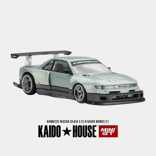 Nissan Silvia S13 - Kaido Works V1 - Mini GT x Kaido House  (PRE ORDEN)