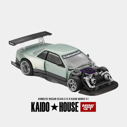 Nissan Silvia S13 - Kaido Works V1 - Mini GT x Kaido House  (PRE ORDEN)