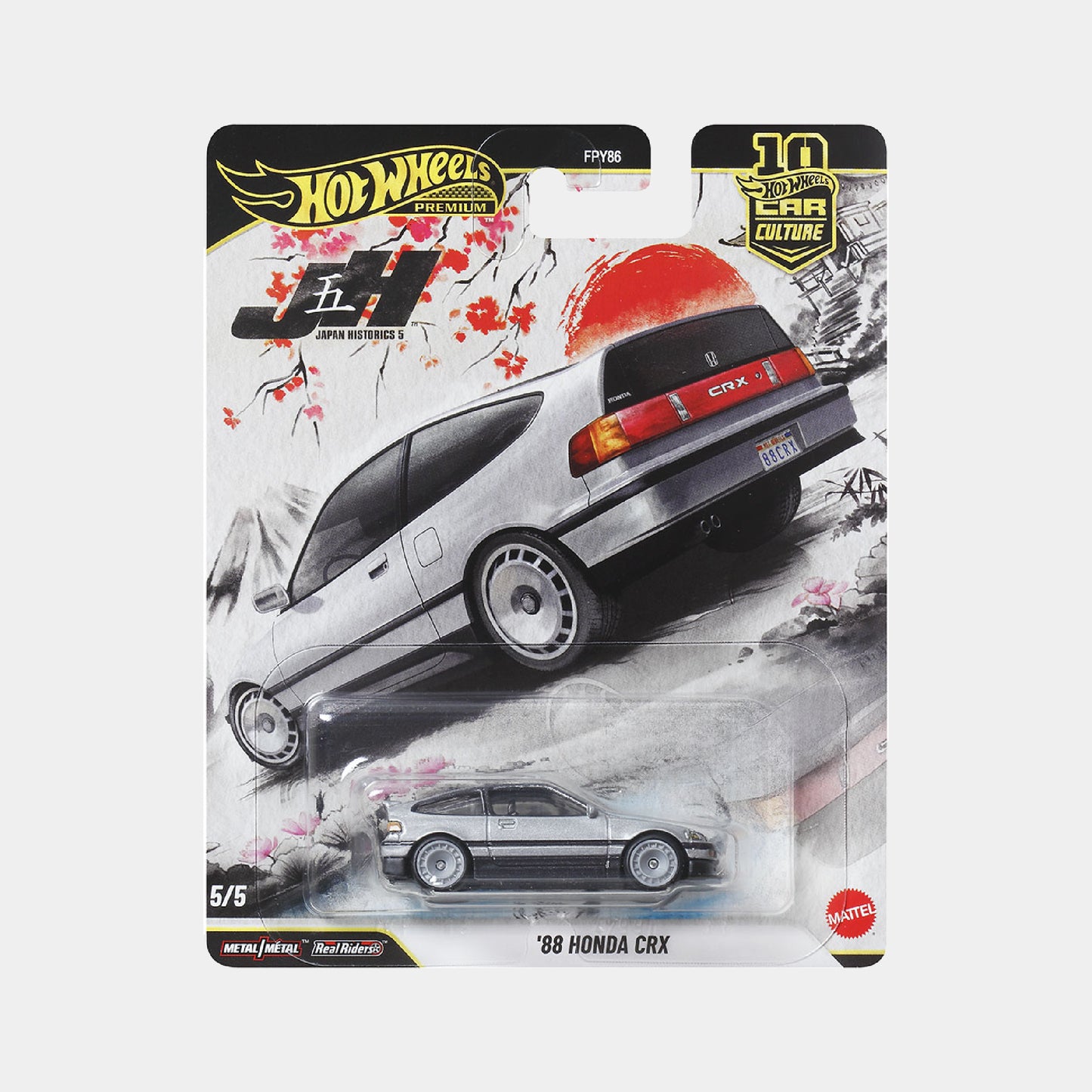 Japan Historic 5 Culture Mix  - Hot Wheels Premium (PRE ORDEN)