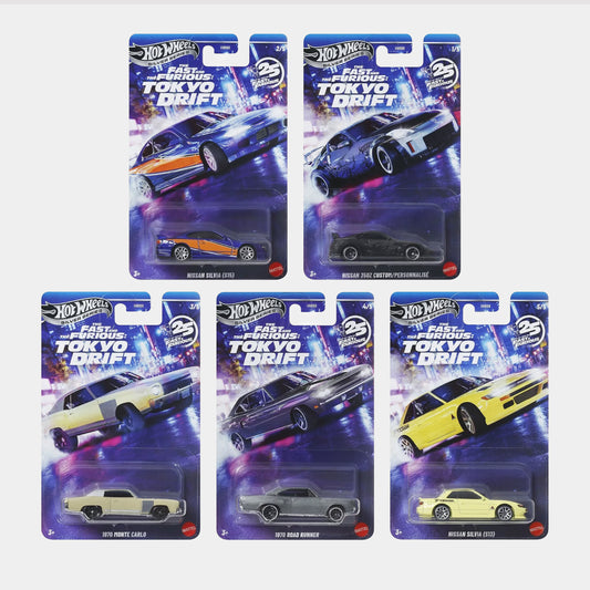 Tokyo Drift - Hot Wheels Silver Series (PRE ORDEN)