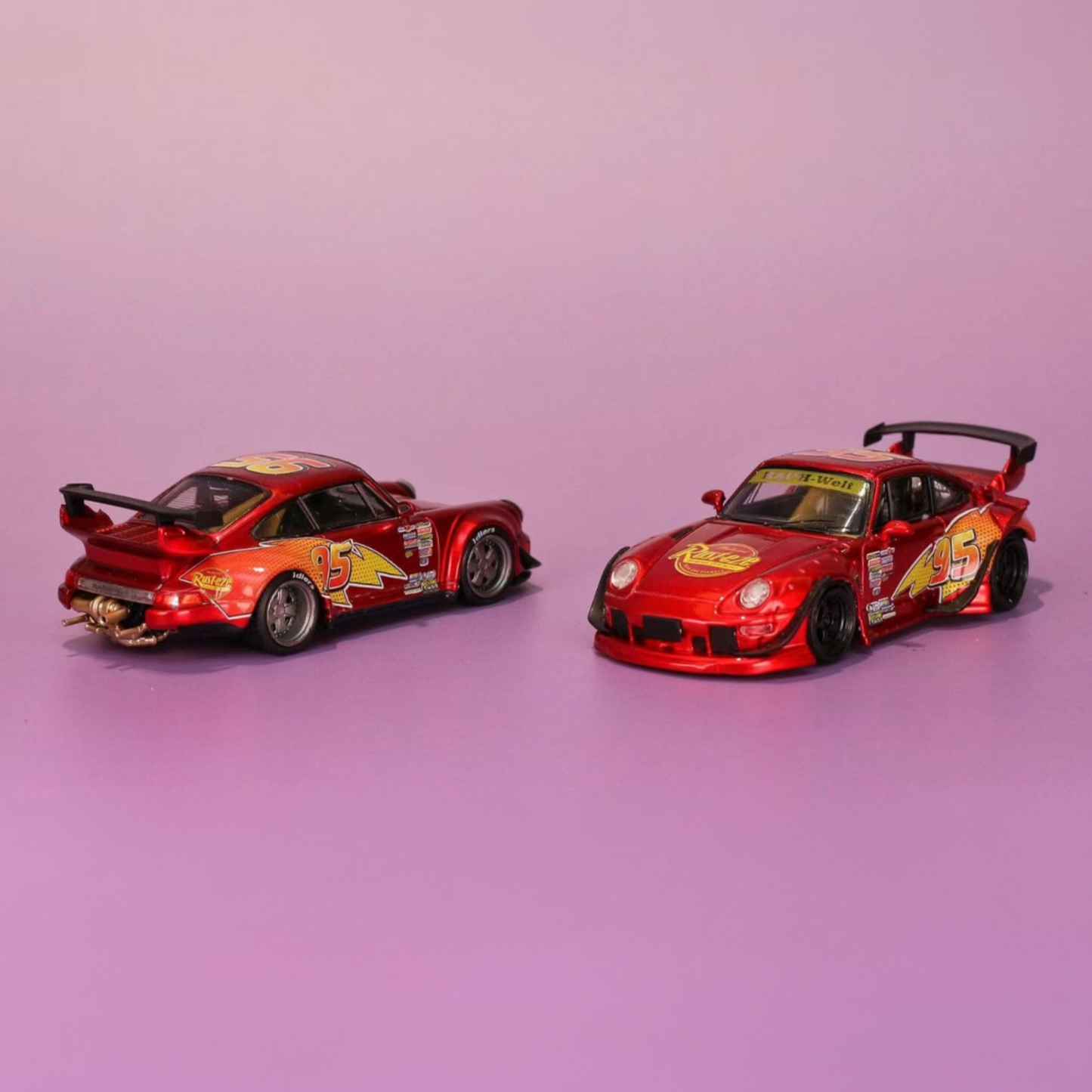 Porsche RWB Rayo McQueen - Model Car (PRE VENTA)