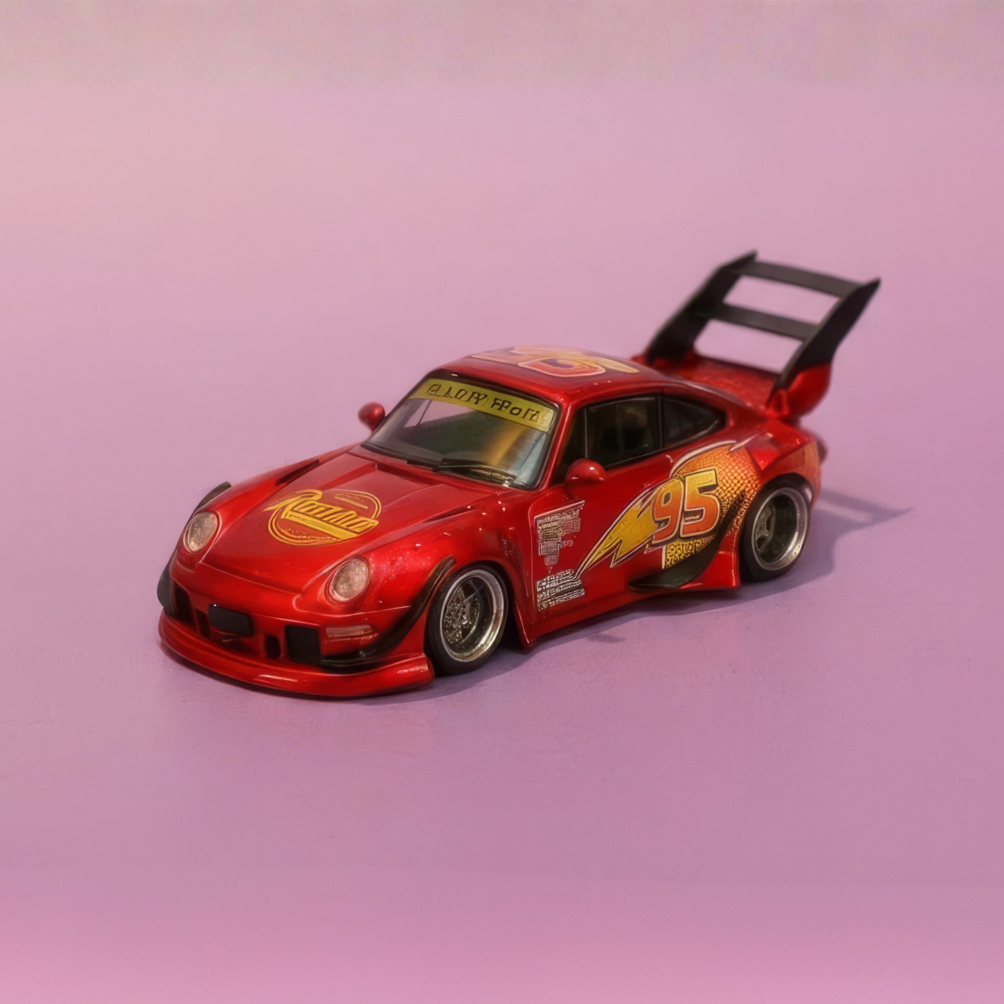 Porsche RWB Rayo McQueen - Model Car (PRE VENTA)