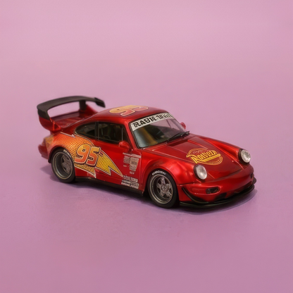 Porsche RWB Rayo McQueen - Model Car (PRE VENTA)