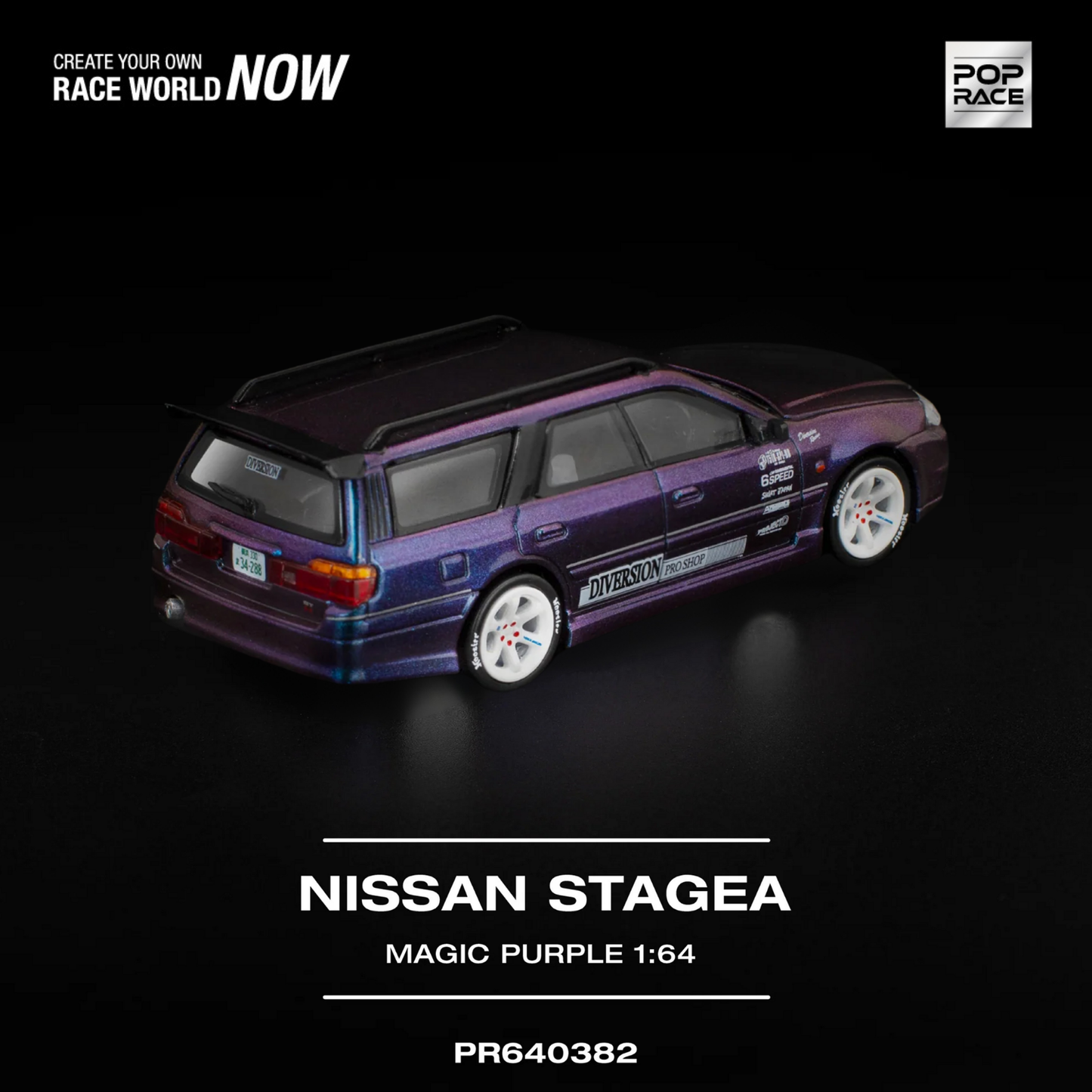 Nissan Stagea -  Magic Purple (PRE ORDEN)