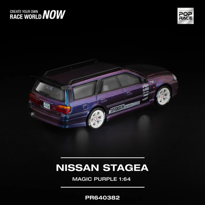 Nissan Stagea -  Magic Purple (PRE ORDEN)