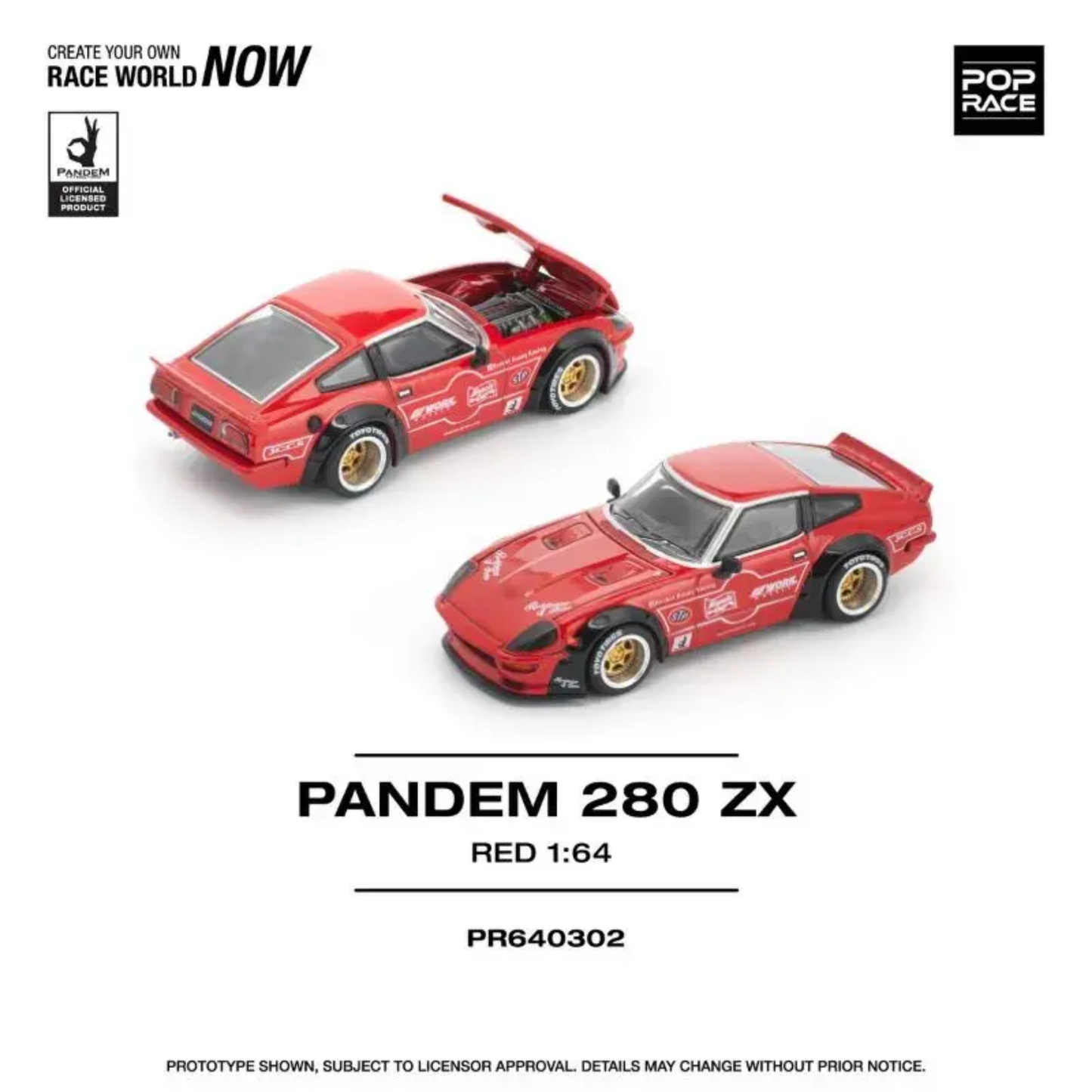 Pandem 280ZX Red - (PRE ORDEN)
