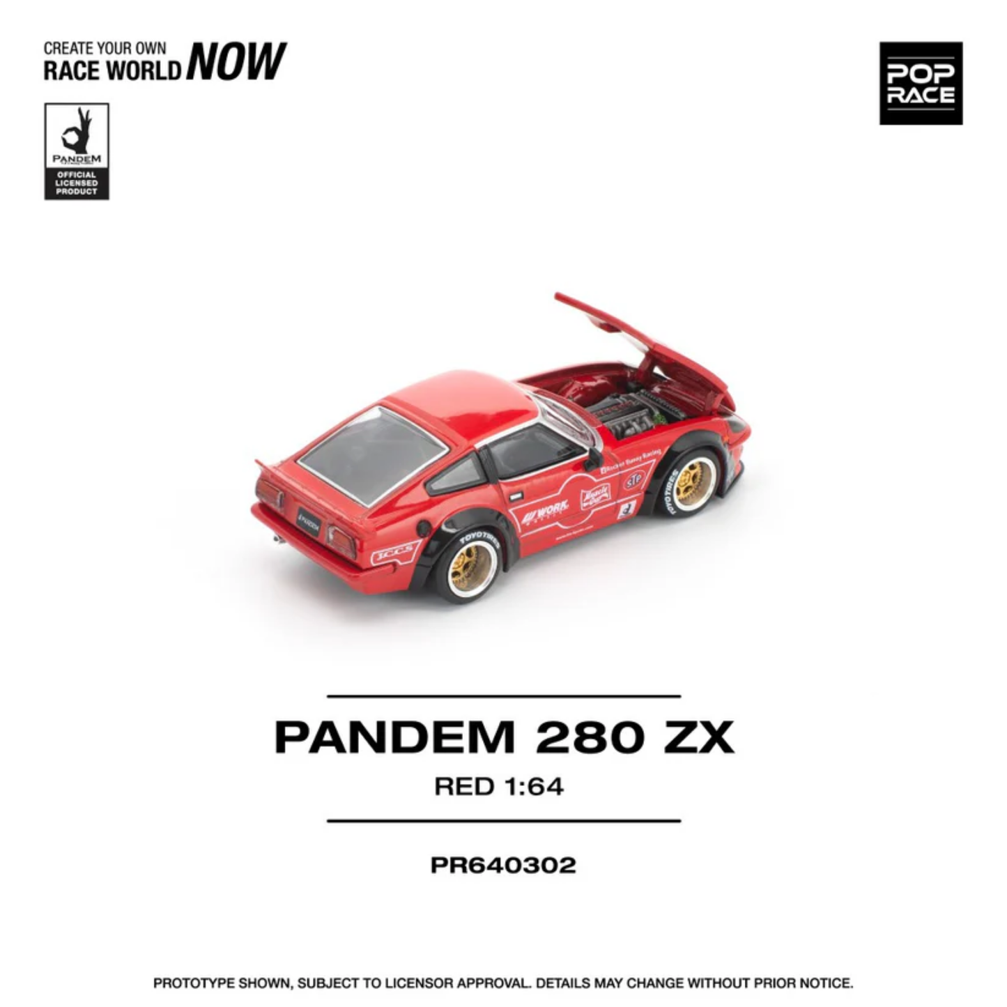 Pandem 280ZX Red - (PRE ORDEN)