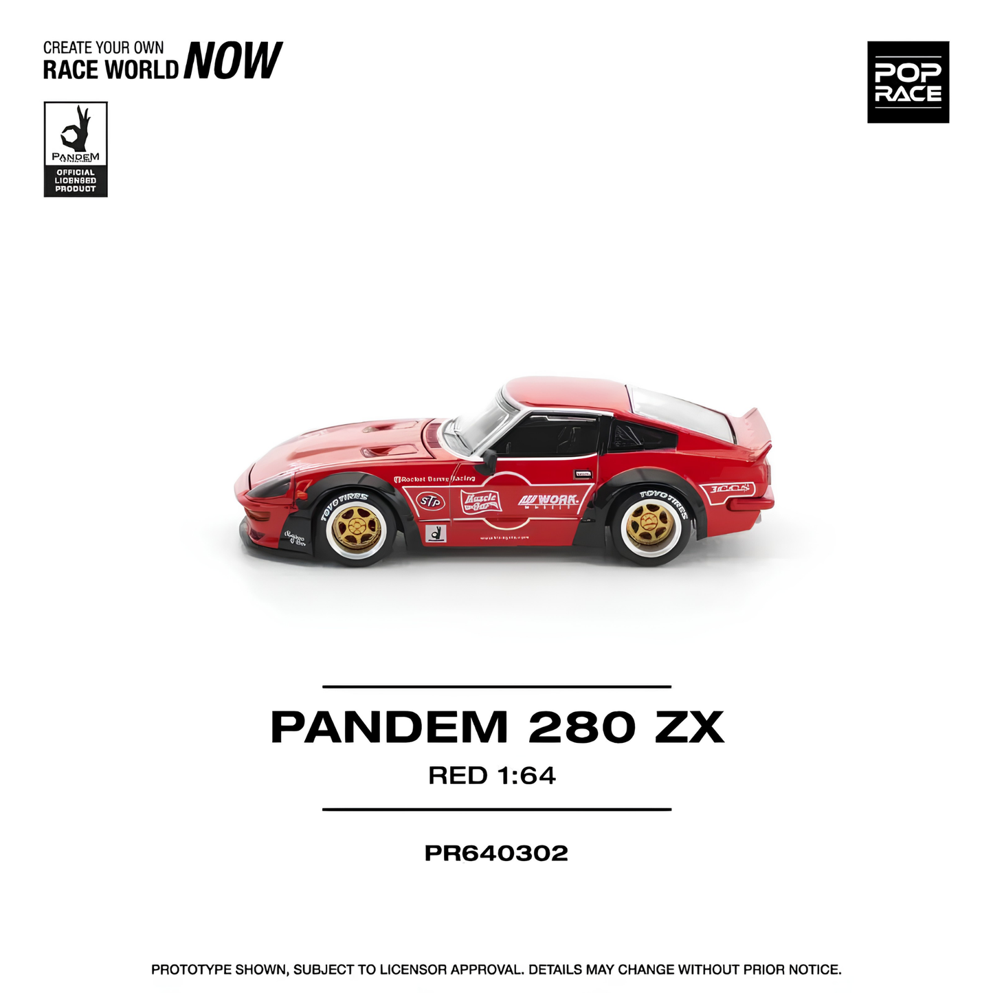 Pandem 280ZX Red - (PRE ORDEN)