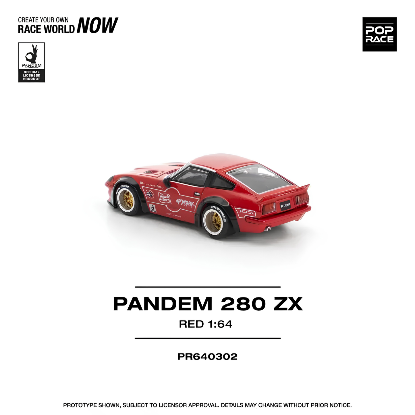 Pandem 280ZX Red - (PRE ORDEN)