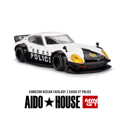 Nissan Fairlady Z Kaido GT Police - Kaido House - Mini GT 1/64