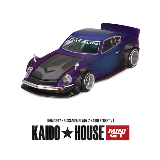 Nissan Fairlady Z V1 - Mini GT x Kaido Street (PRE ORDEN)