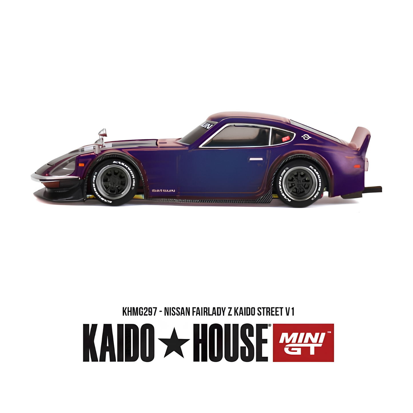 Nissan Fairlady Z V1 - Mini GT x Kaido Street (PRE ORDEN)